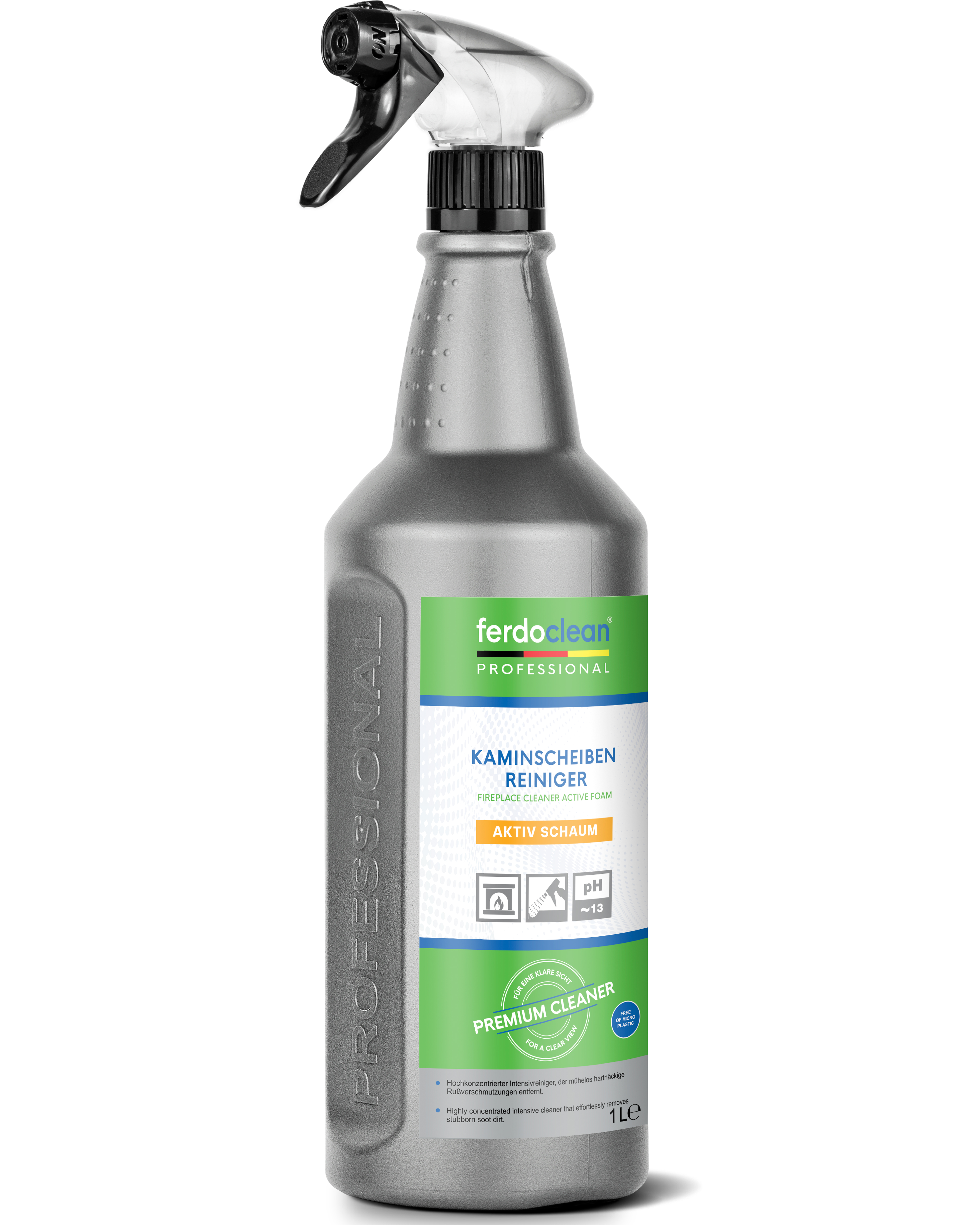 ferdoclean Kaminscheiben Reiniger 1L ferdoclean Kaminscheiben Reiniger 1L