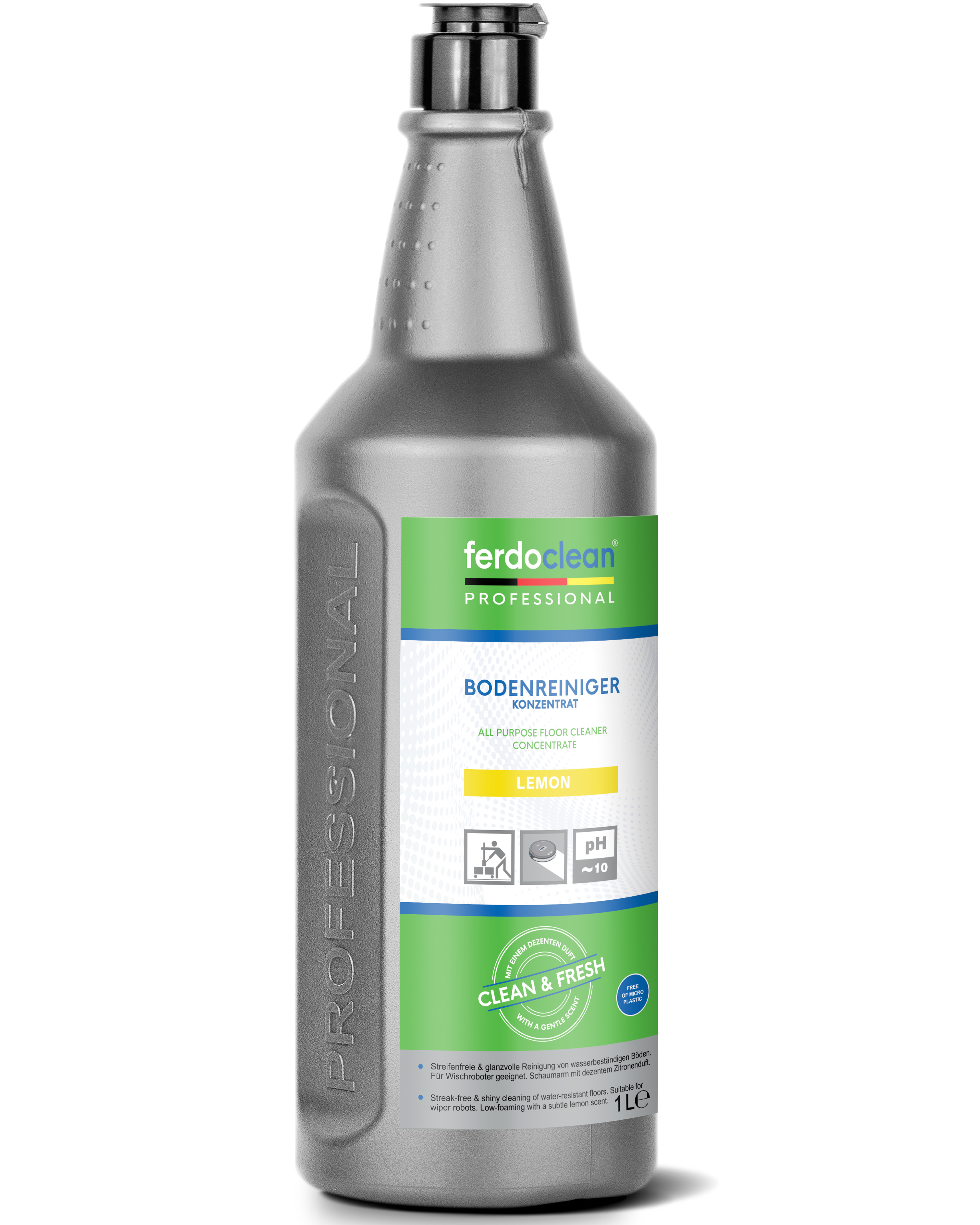 ferdoclean Bodenreiniger Konzentrat Lemon 1L ferdoclean Bodenreiniger Konzentrat Lemon 1L