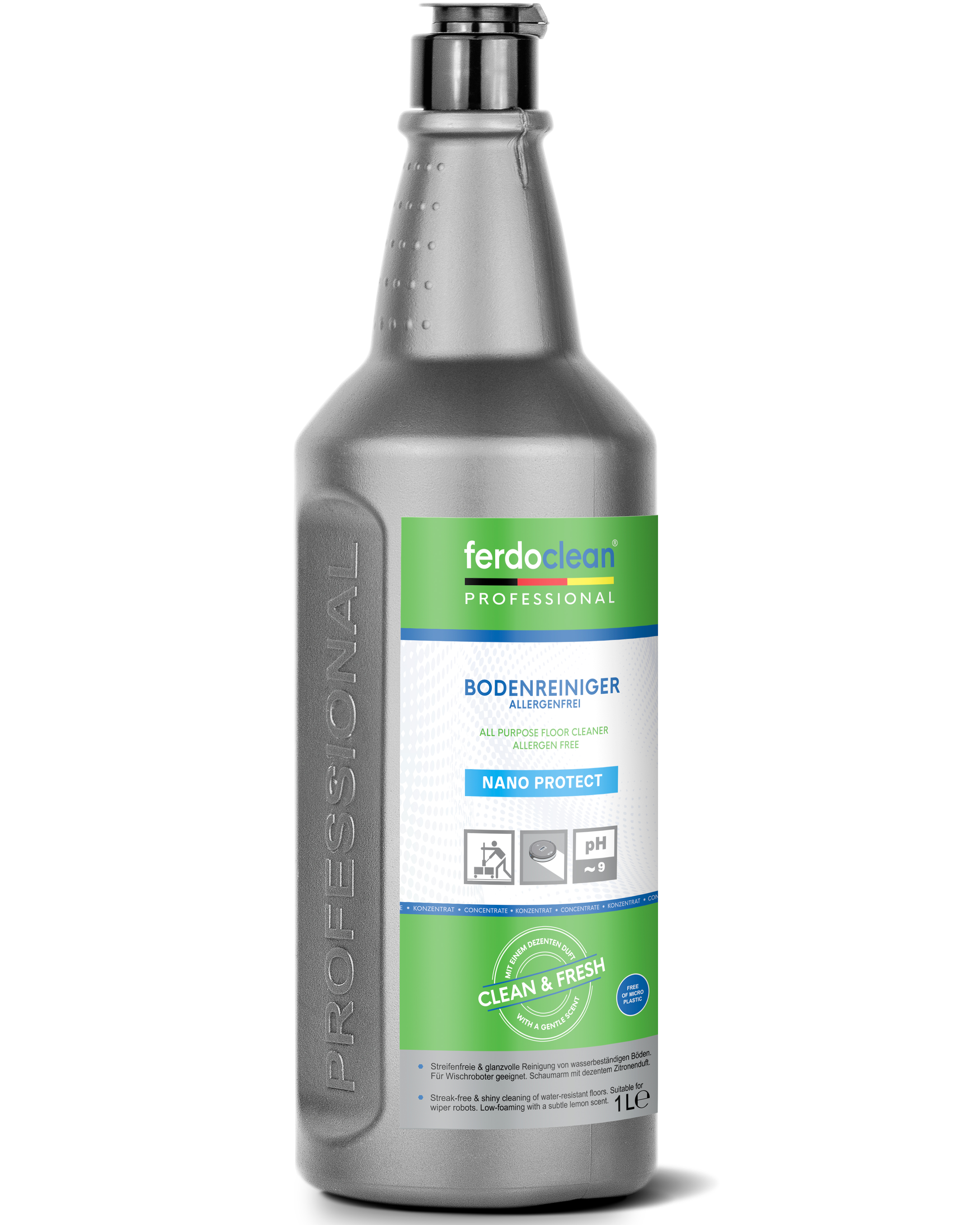 ferdoclean Bodenreiniger Konzentrat Nano Protect 1L ferdoclean Bodenreiniger Konzentrat Nano Protect 1L